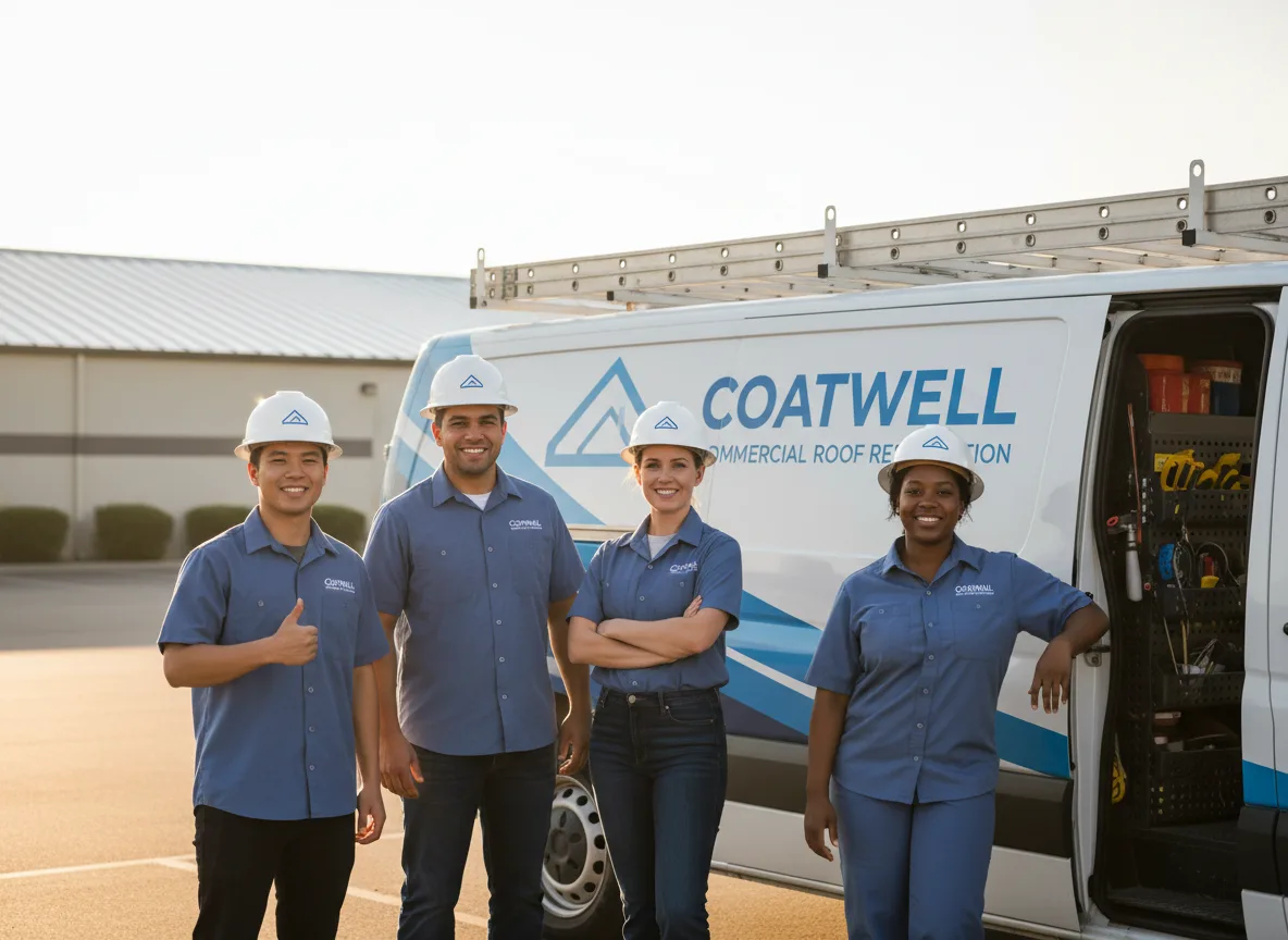 Commercial roof coating company in Cope, SC